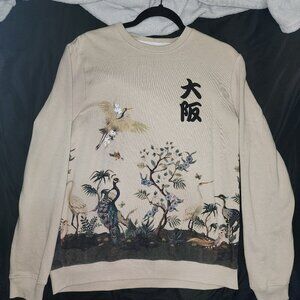 japanese art style Osaka hoodie blind rooster
